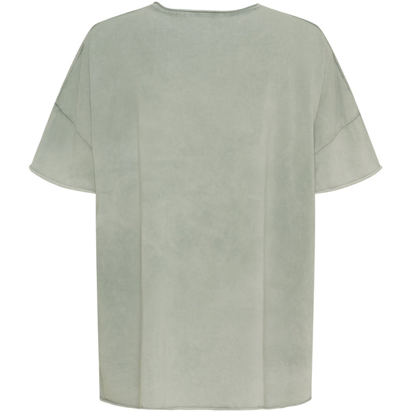 MARTA DU CHATEAU Marta du Chateau dam T-shirt MdcNella 2436/B T-shirt Military/Yellow