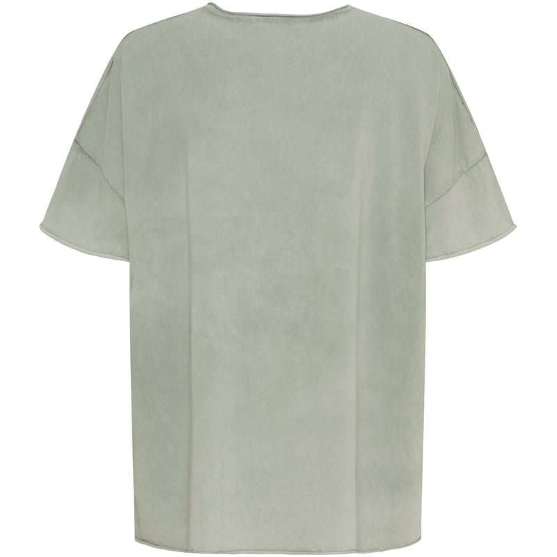 MARTA DU CHATEAU Marta du Chateau dam T-shirt MdcNella 2436/B T-shirt Military/Yellow