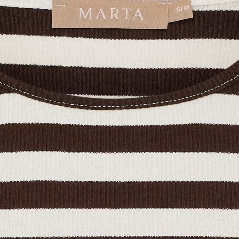 MARTA DU CHATEAU Marta du Chateau dam T-shirt MdcNena 7524 T-shirt Marone73466