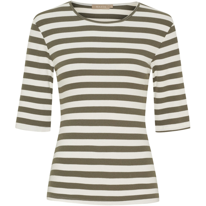 MARTA DU CHATEAU Marta du Chateau dam T-shirt MdcNena 7524 T-shirt Olivia