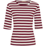 MARTA DU CHATEAU Marta du Chateau dam T-shirt MdcNena 7524 T-shirt Vino