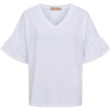 MARTA DU CHATEAU Marta du Chateau dam T-shirt MdcSabela 26100 T-shirt White