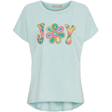 MARTA DU CHATEAU Marta du Chateau dam T-shirt MdcVilja 23049Joy T-shirt Aqua