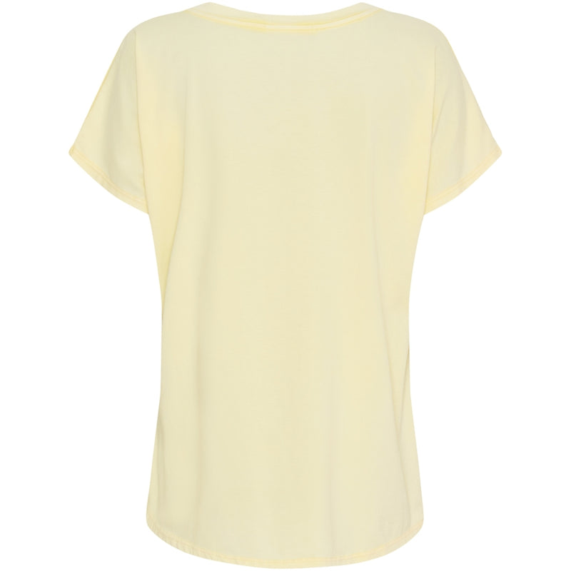 MARTA DU CHATEAU Marta du Chateau dam T-shirt MdcVilja 23049Joy T-shirt Yellow