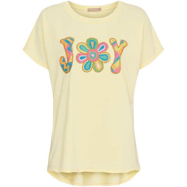 MARTA DU CHATEAU Marta du Chateau dam T-shirt MdcVilja 23049Joy T-shirt Yellow