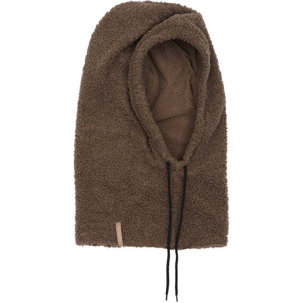MARTA DU CHATEAU Marta du Chateau dam Teddy balaclava MdcCleore 172-1400-A Scarf Brown