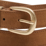 MARTA DU CHATEAU Marta du Chateau dam bälte MdcJulis SA-4013 Belts Dark camel