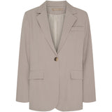 MARTA DU CHATEAU Marta du Chateau dam blazer MdcMajken 15502RC Blazer Dark Beige