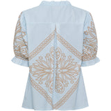 MARTA DU CHATEAU Marta du Chateau dam blus MdcAnabella 8119 Shirt Celeste6975tpg