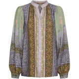 MARTA DU CHATEAU Marta du Chateau dam blus MdcAnnette 7870 Shirt Kaki6277tpg