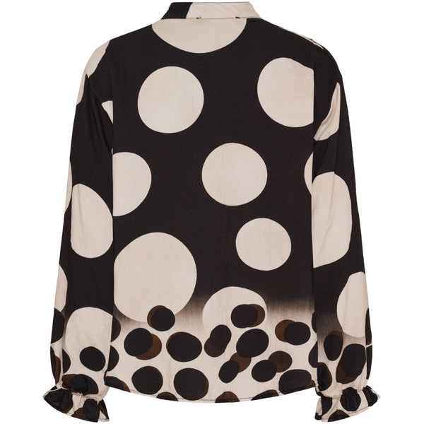 MARTA DU CHATEAU Marta du Chateau dam blus MdcAspen 7704 Shirt NeroEZ552DB