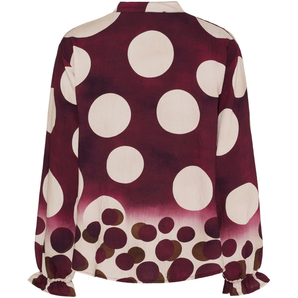 MARTA DU CHATEAU Marta du Chateau dam blus MdcAspen 7704 Shirt VinoEZ552DB