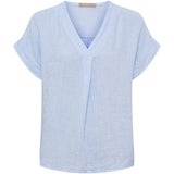 MARTA DU CHATEAU Marta du Chateau dam blus MdcBellissima 86520 Blouse Cielo