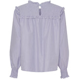 MARTA DU CHATEAU Marta du Chateau dam blus MdcBlossom 7449 Shirt NavyVar3