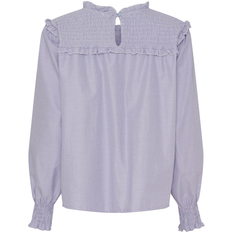 MARTA DU CHATEAU Marta du Chateau dam blus MdcBlossom 7449 Shirt NavyVar3