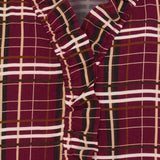 MARTA DU CHATEAU Marta du Chateau dam blus MdcBrook 7648 Shirt Bordeaux10882tpd