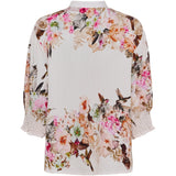 MARTA DU CHATEAU Marta du Chateau dam blus MdcCharlie 6892 Shirt Camel6198tpg