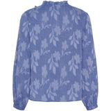 MARTA DU CHATEAU Marta du Chateau dam blus MdcElea 58221 Shirt Denim