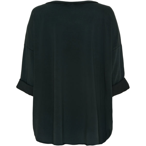 MARTA DU CHATEAU Marta du Chateau dam blus MdcLora 69294 Blouse Black