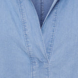 MARTA DU CHATEAU Marta du Chateau dam blus MdcMakayla 8204 Shirt Light blue