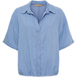 MARTA DU CHATEAU Marta du Chateau dam blus MdcMakayla 8204 Shirt Light blue