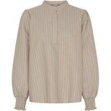MARTA DU CHATEAU Marta du Chateau dam blus MdcMalou 7913 Blouse Sand2