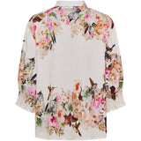 MARTA DU CHATEAU Marta du Chateau dam blus MdcMelisande 7527 Shirt Camel6198tpg