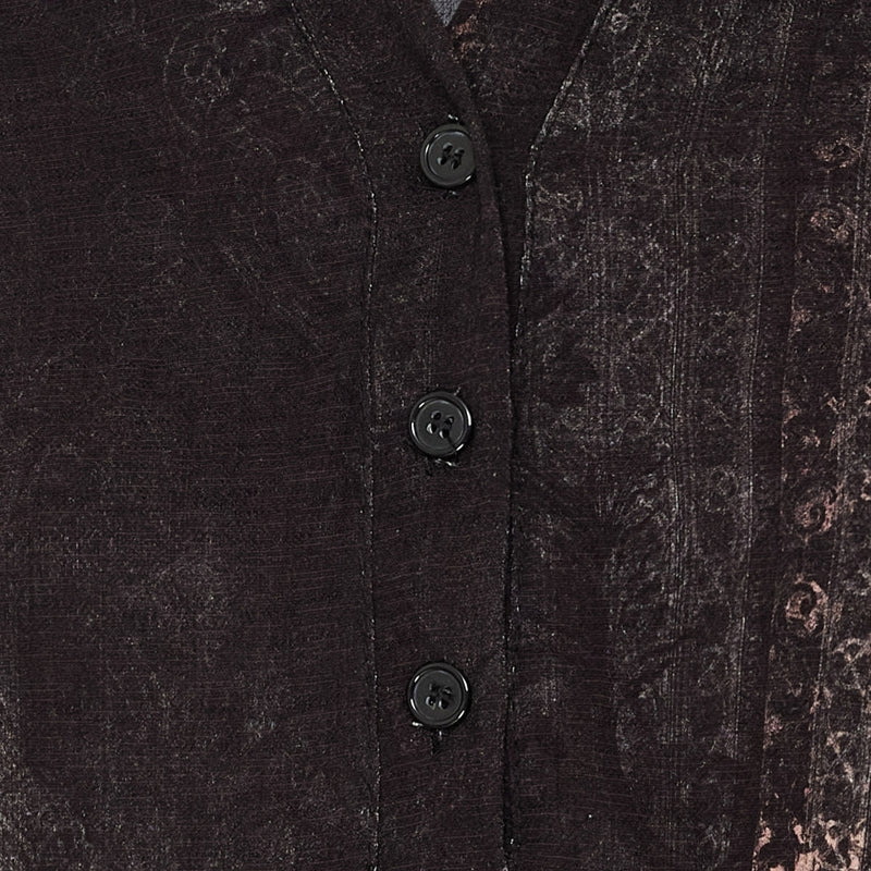 MARTA DU CHATEAU Marta du Chateau dam blus MdcMelisande 7527 Shirt Nero5295tpg