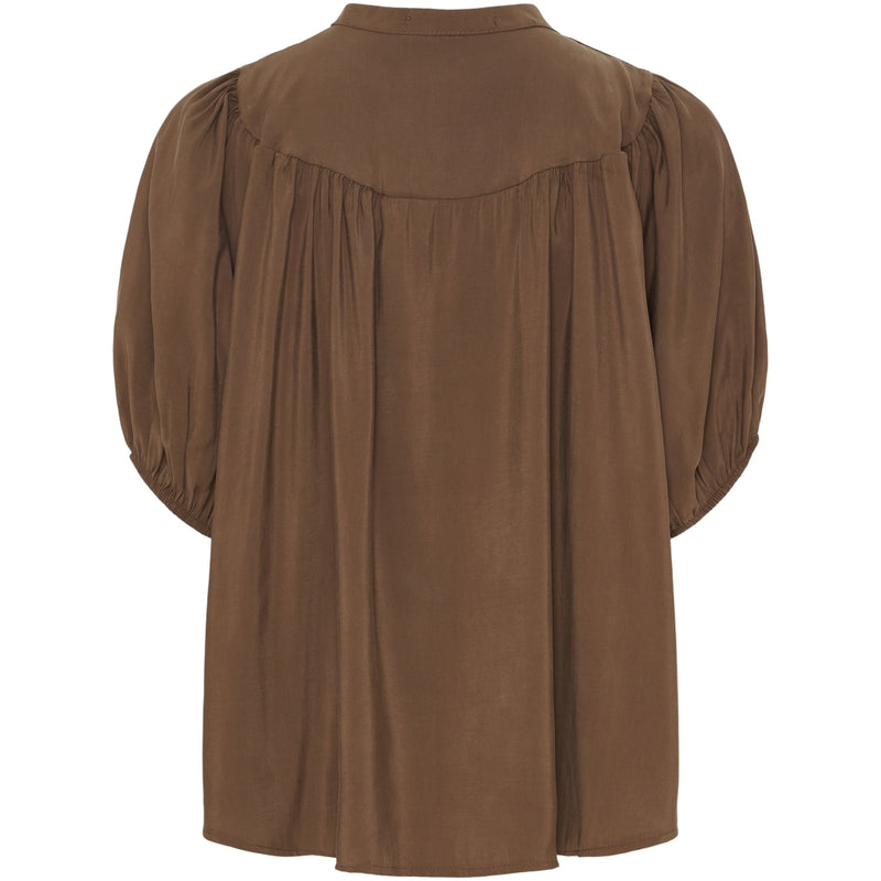 MARTA DU CHATEAU Marta du Chateau dam blus MdcMelodie 58210 Blouse Brown276