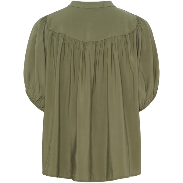MARTA DU CHATEAU Marta du Chateau dam blus MdcMelodie 58210 Blouse Military79