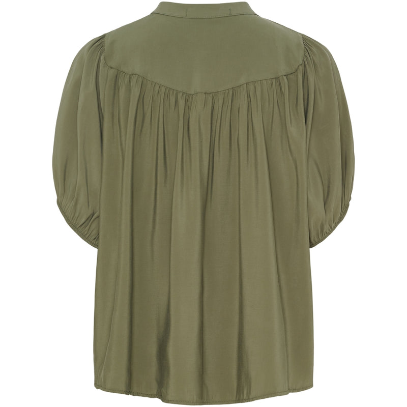 MARTA DU CHATEAU Marta du Chateau dam blus MdcMelodie 58210 Blouse Military79