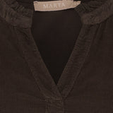 MARTA DU CHATEAU Marta du Chateau dam blus MdcMorgana 2518115V Blouse Moro635