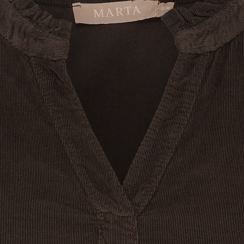 MARTA DU CHATEAU Marta du Chateau dam blus MdcMorgana 2518115V Blouse Moro635