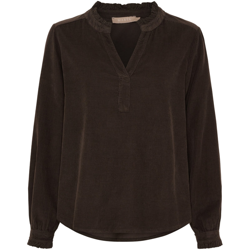 MARTA DU CHATEAU Marta du Chateau dam blus MdcMorgana 2518115V Blouse Moro635