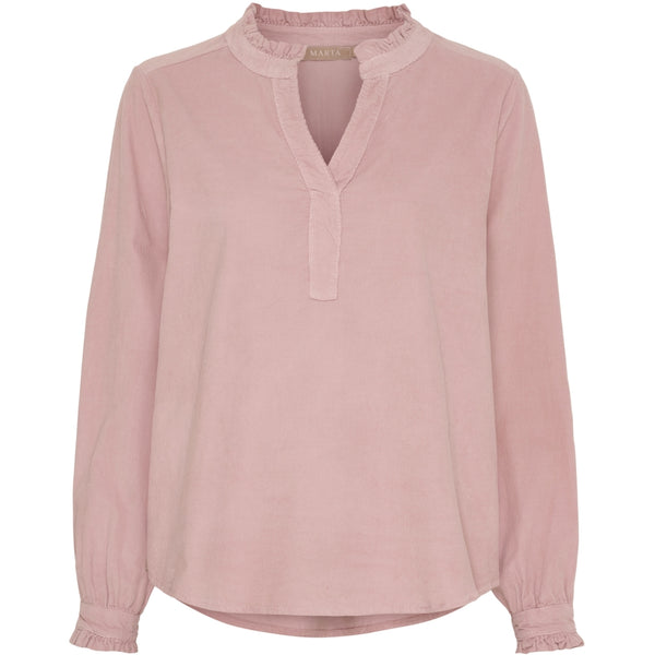 MARTA DU CHATEAU Marta du Chateau dam blus MdcMorgana 2518115V Blouse RosaAntique2017