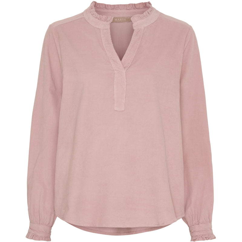 MARTA DU CHATEAU Marta du Chateau dam blus MdcMorgana 2518115V Blouse RosaAntique2017