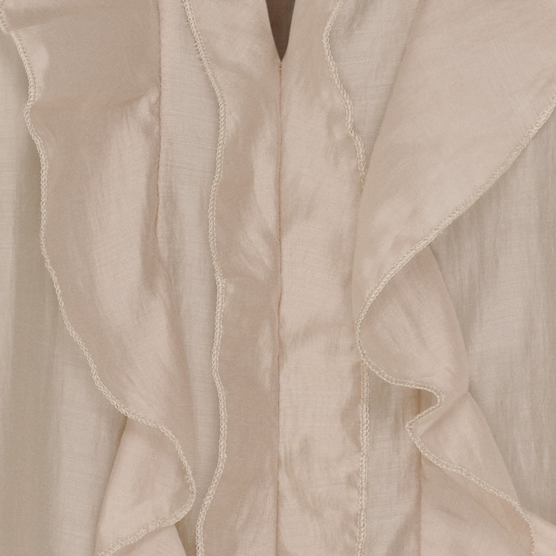 MARTA DU CHATEAU Marta du Chateau dam blus MdcNaira 58221M Shirt Beige46