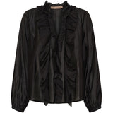 MARTA DU CHATEAU Marta du Chateau dam blus MdcNaira 58221M Shirt Black
