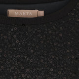 MARTA DU CHATEAU Marta du Chateau dam blus MdcNynne 7693 Blouse Black/Black