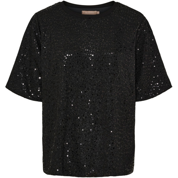 MARTA DU CHATEAU Marta du Chateau dam blus MdcNynne 7693 Blouse Black/Black