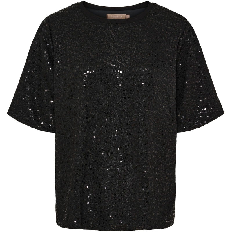 MARTA DU CHATEAU Marta du Chateau dam blus MdcNynne 7693 Blouse Black/Black