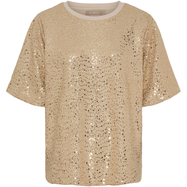MARTA DU CHATEAU Marta du Chateau dam blus MdcNynne 7693 Blouse Champagne