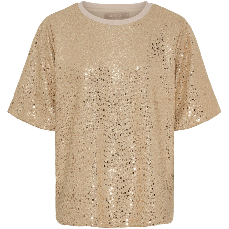 MARTA DU CHATEAU Marta du Chateau dam blus MdcNynne 7693 Blouse Champagne