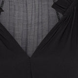 MARTA DU CHATEAU Marta du Chateau dam blus MdcOctavia 003B Shirt BlackNG313BA