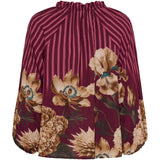 MARTA DU CHATEAU Marta du Chateau dam blus MdcOctavia 003B Shirt Bordeaux6022