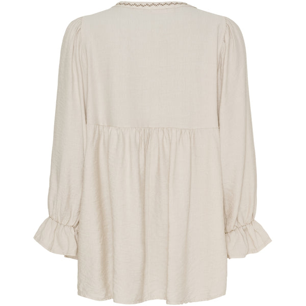 MARTA DU CHATEAU Marta du Chateau dam blus MdcPoppy 7473 Shirt Sabbia102