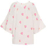 MARTA DU CHATEAU Marta du Chateau dam blus MdcPutte 7316 Shirt PINK HEART
