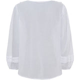 MARTA DU CHATEAU Marta du Chateau dam blus MdcRosamaria TC68179 Blouse White