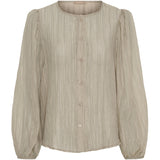 MARTA DU CHATEAU Marta du Chateau dam blus MdcRoselle 58136PM Shirt Fango