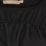 MARTA DU CHATEAU Marta du Chateau dam blus MdcSaffron 258685 Blouse Nero